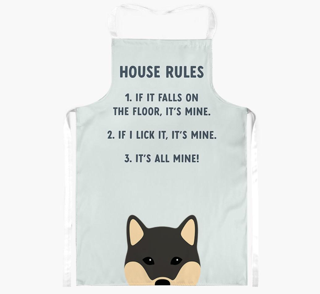 House Rules: Personalized {breedFullName} Apron