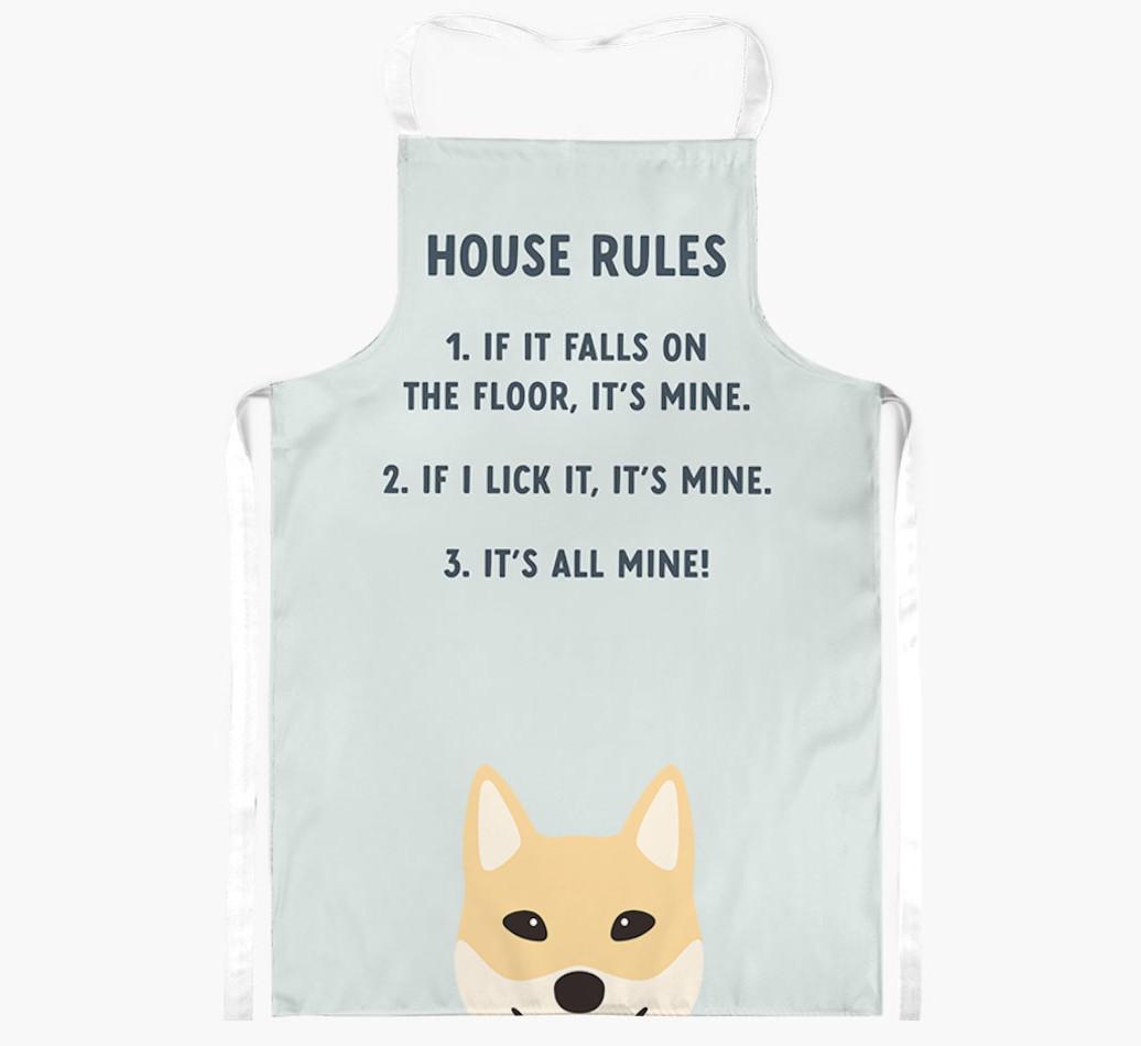 House Rules: Personalized {breedFullName} Apron