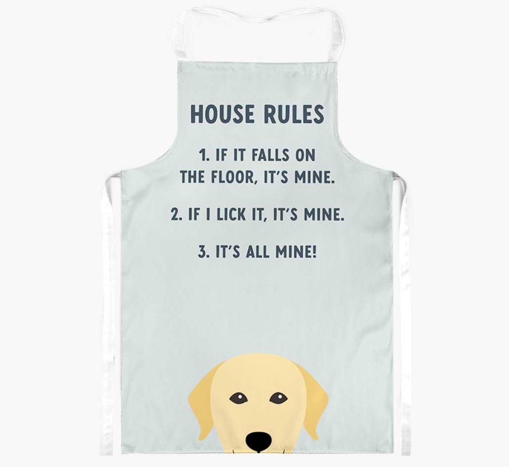 House Rules: Personalized {breedFullName} Apron