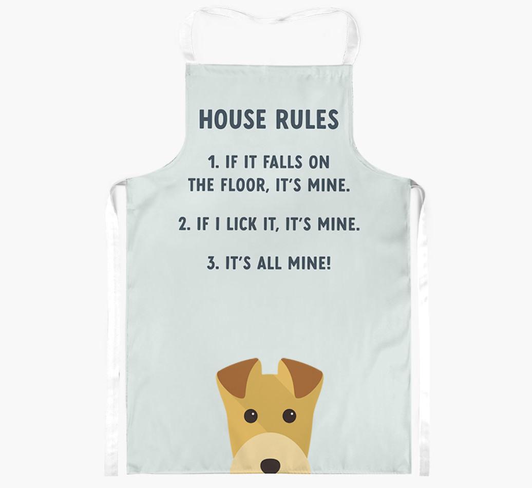 House Rules: Personalized {breedFullName} Apron
