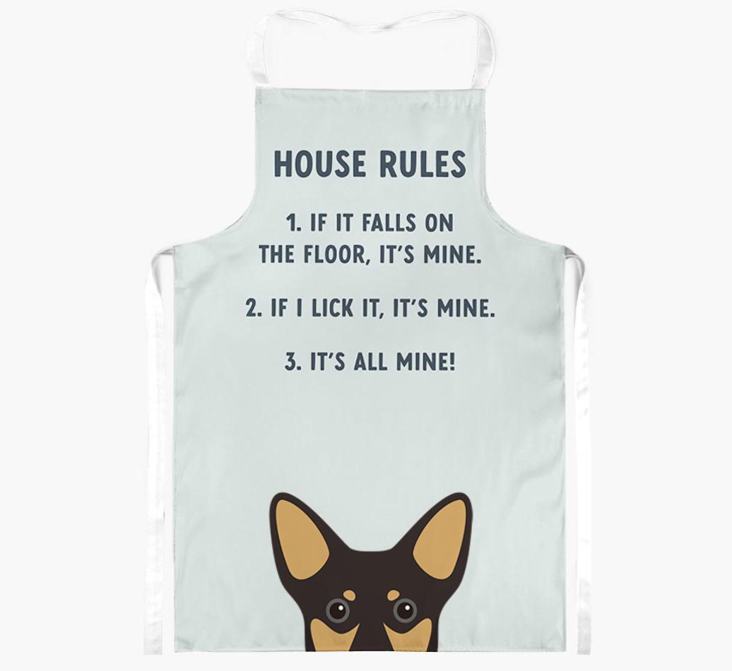 House Rules: Personalized {breedFullName} Apron