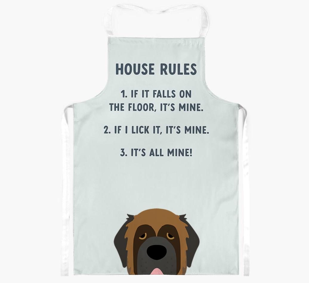 House Rules: Personalized {breedFullName} Apron