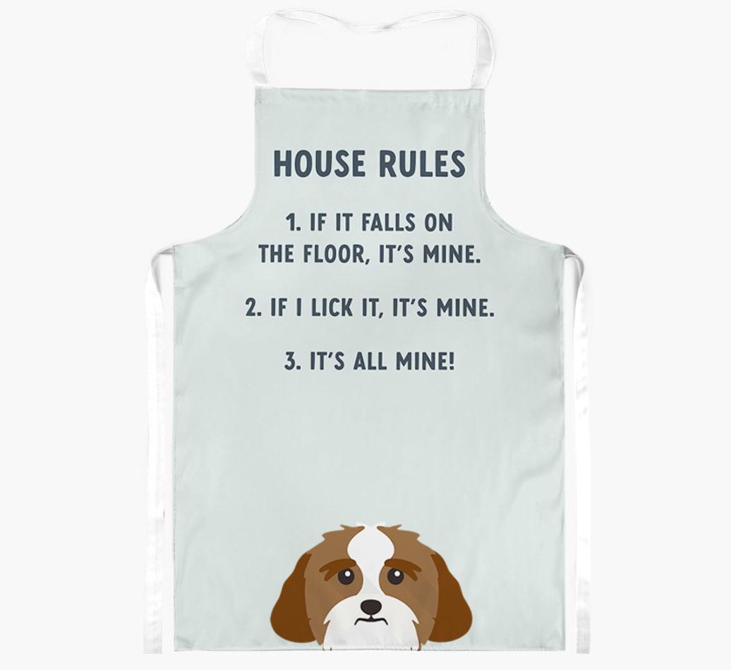 House Rules: Personalized {breedFullName} Apron