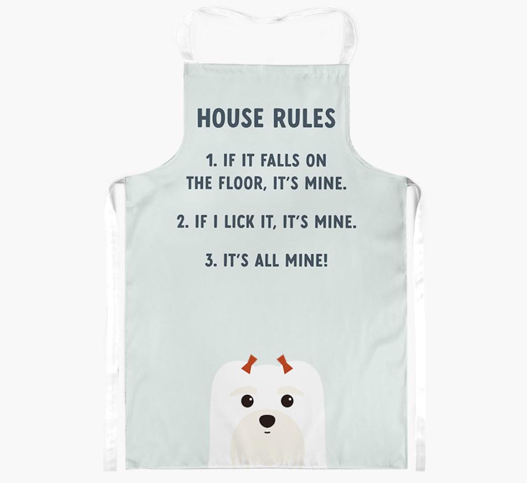 House Rules: Personalized {breedFullName} Apron