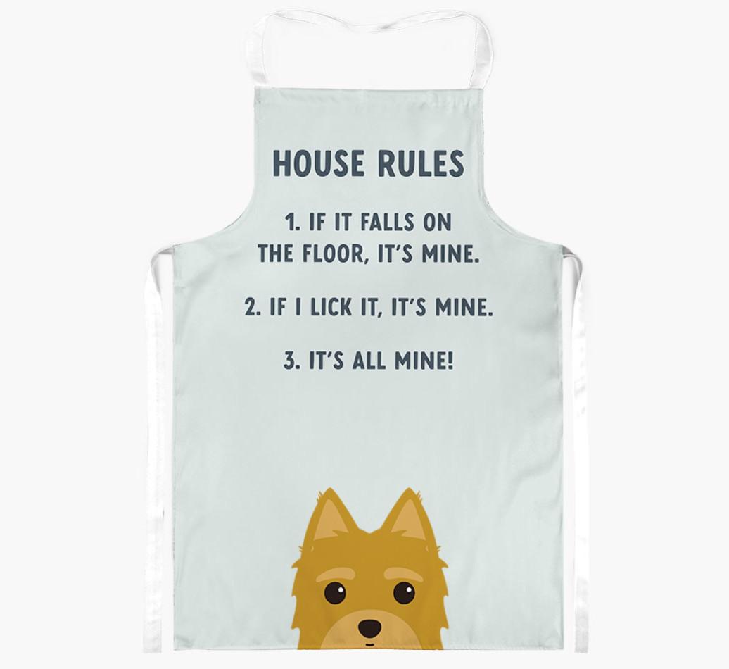 House Rules: Personalized {breedFullName} Apron