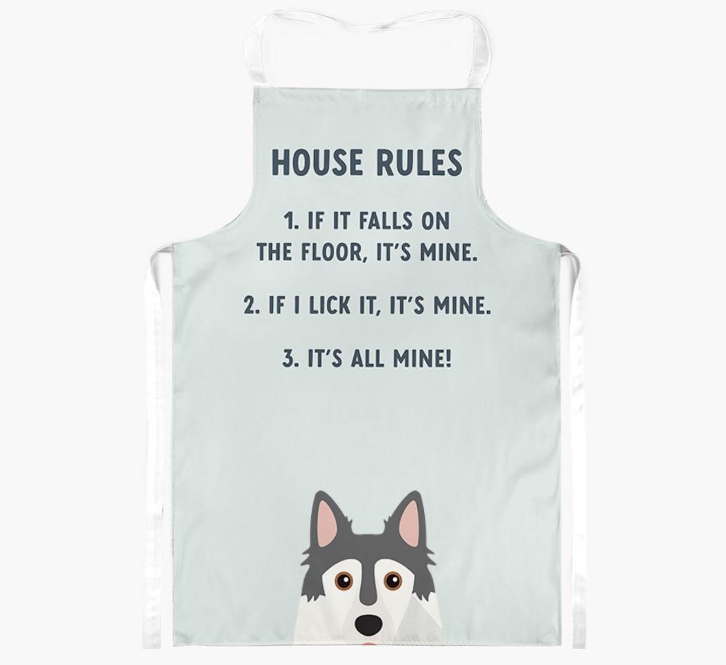 House Rules: Personalized {breedFullName} Apron