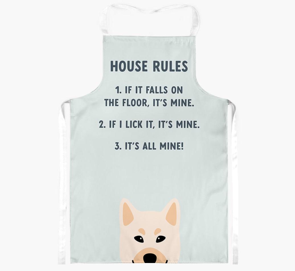 House Rules: Personalized {breedFullName} Apron