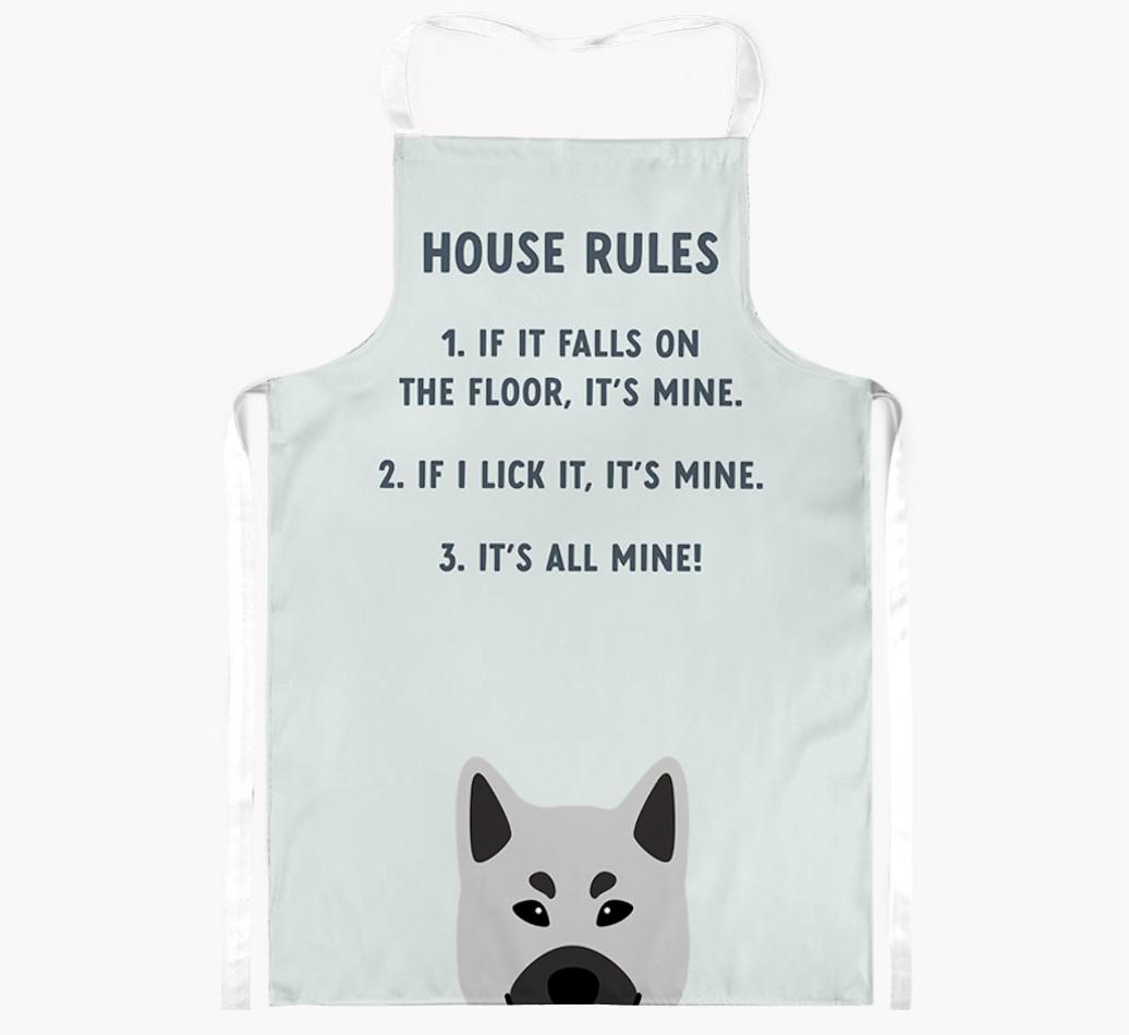 House Rules: Personalized {breedFullName} Apron