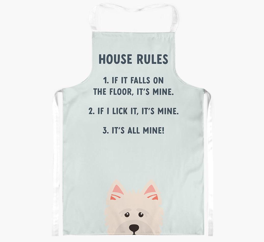 House Rules: Personalized {breedFullName} Apron