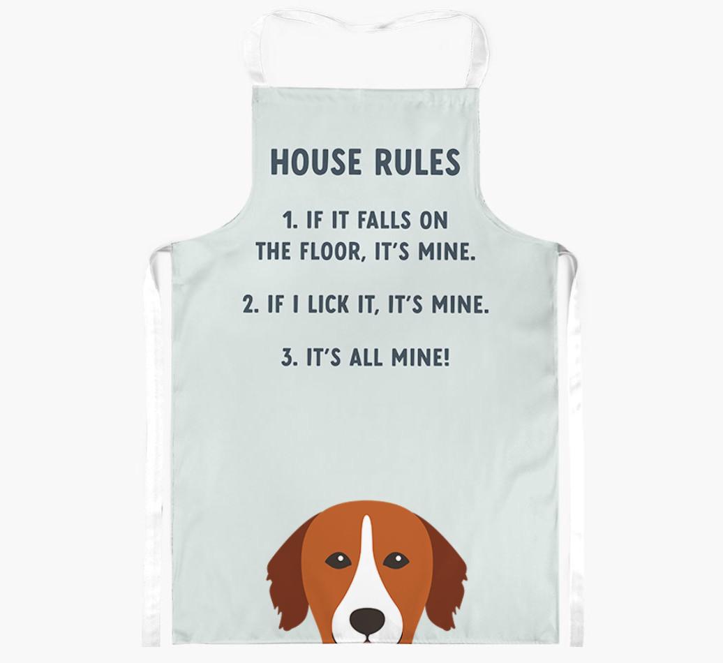 House Rules: Personalized {breedFullName} Apron