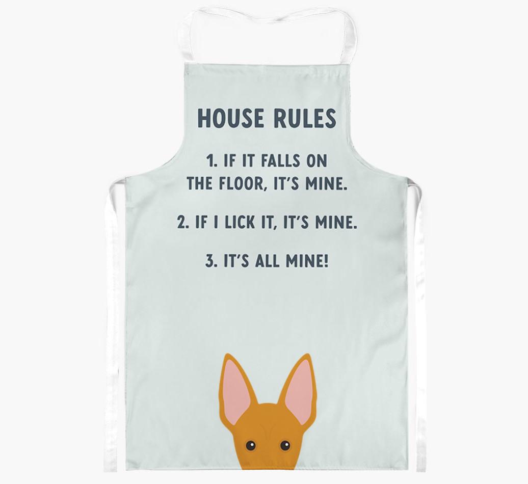 House Rules: Personalised {breedFullName} Apron