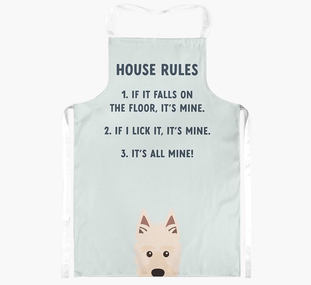House Rules: Personalized {breedFullName} Apron