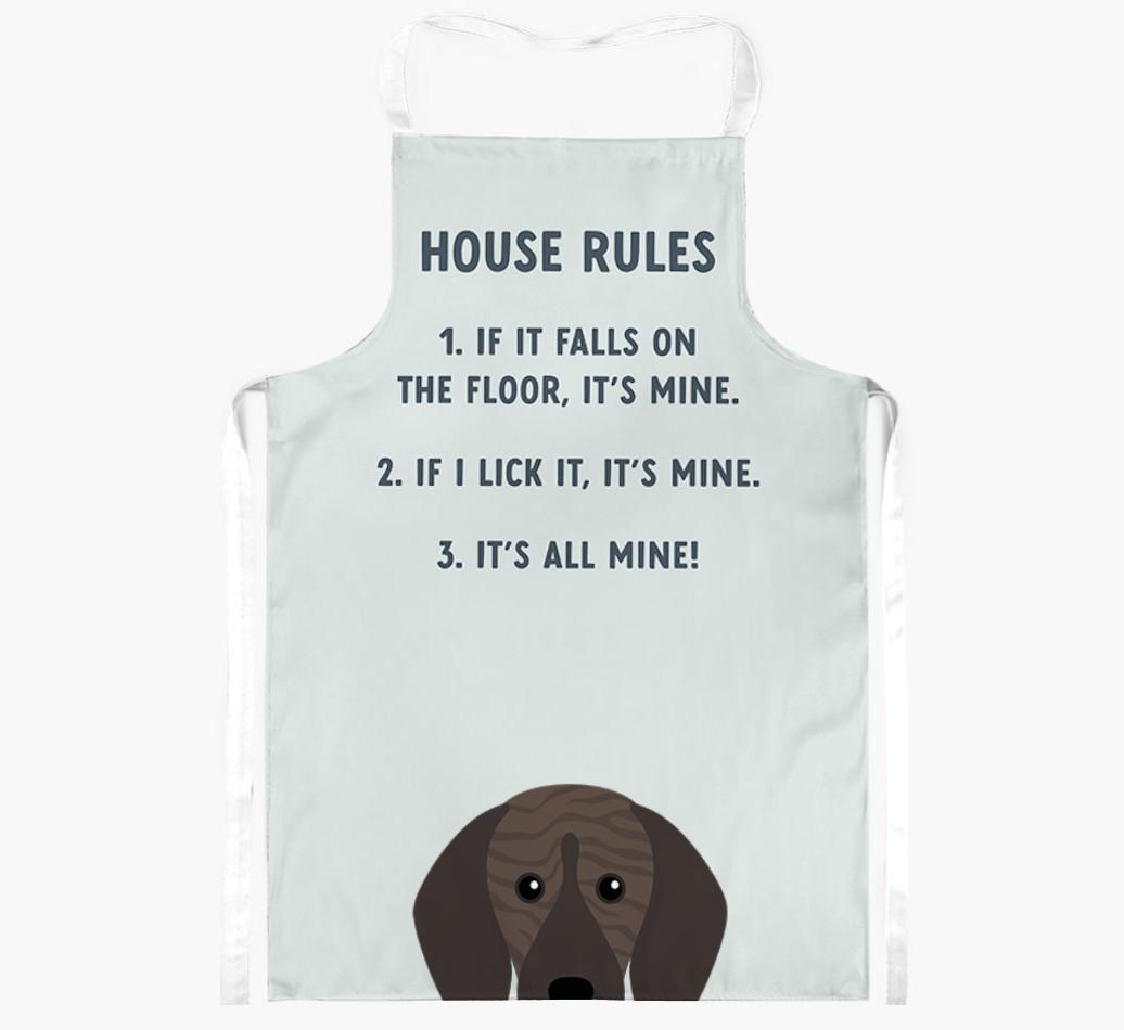 House Rules: Personalized {breedFullName} Apron
