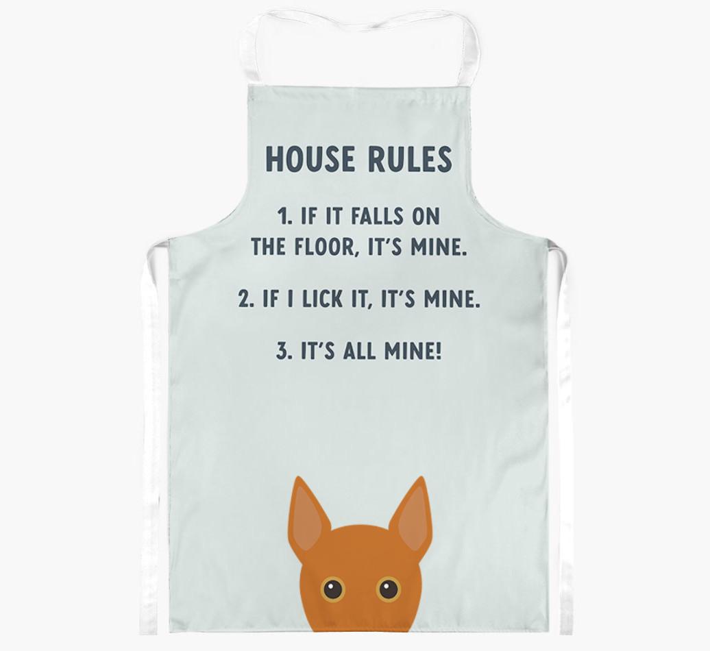 House Rules: Personalized {breedFullName} Apron