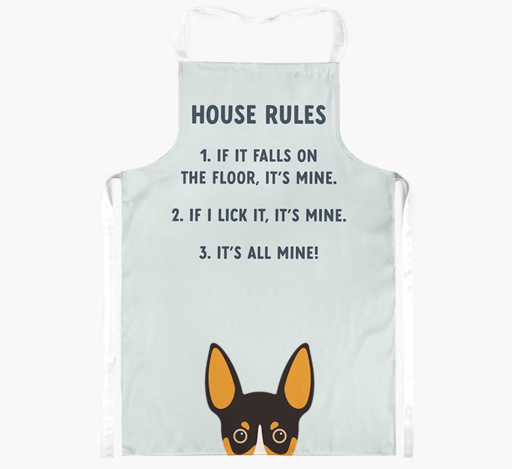 House Rules: Personalized {breedFullName} Apron