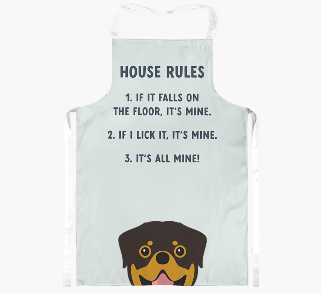 House Rules: Personalized {breedFullName} Apron