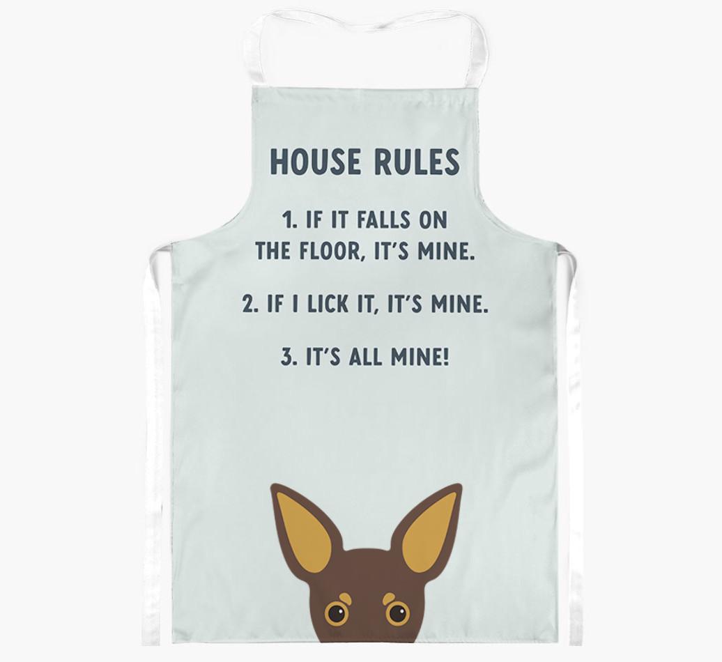 House Rules: Personalized {breedFullName} Apron
