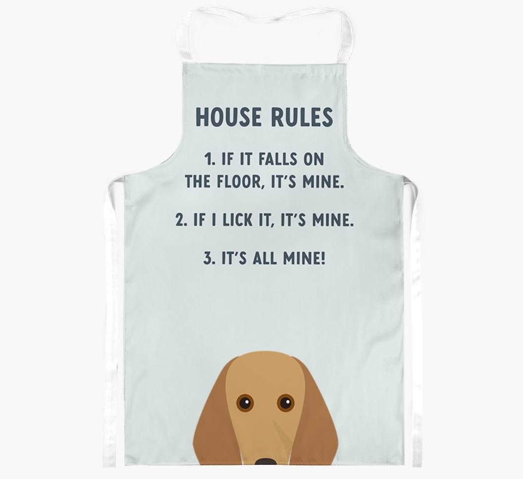 House Rules: Personalized {breedFullName} Apron