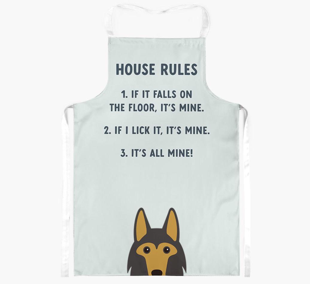 House Rules: Personalized {breedFullName} Apron