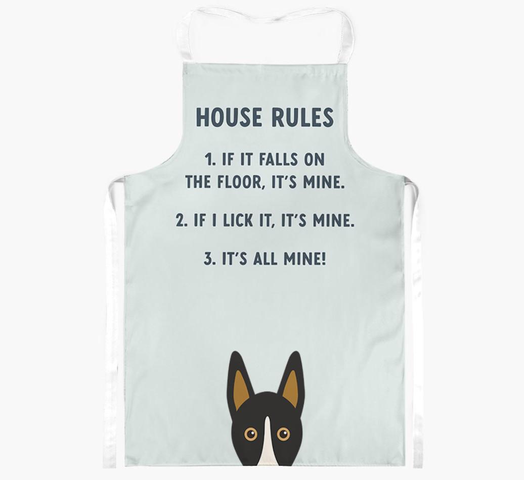 House Rules: Personalized {breedFullName} Apron