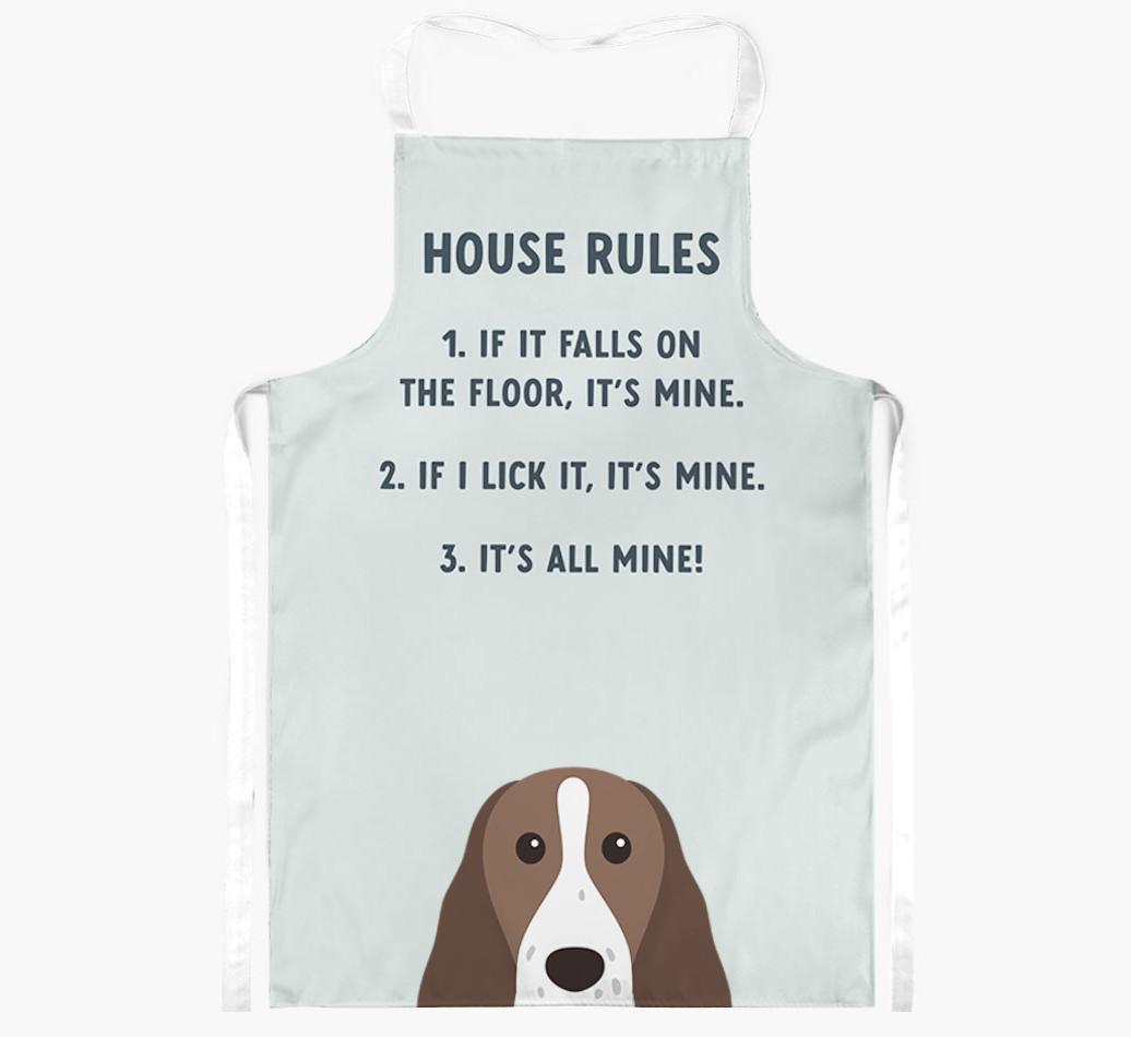 House Rules: Personalized {breedFullName} Apron