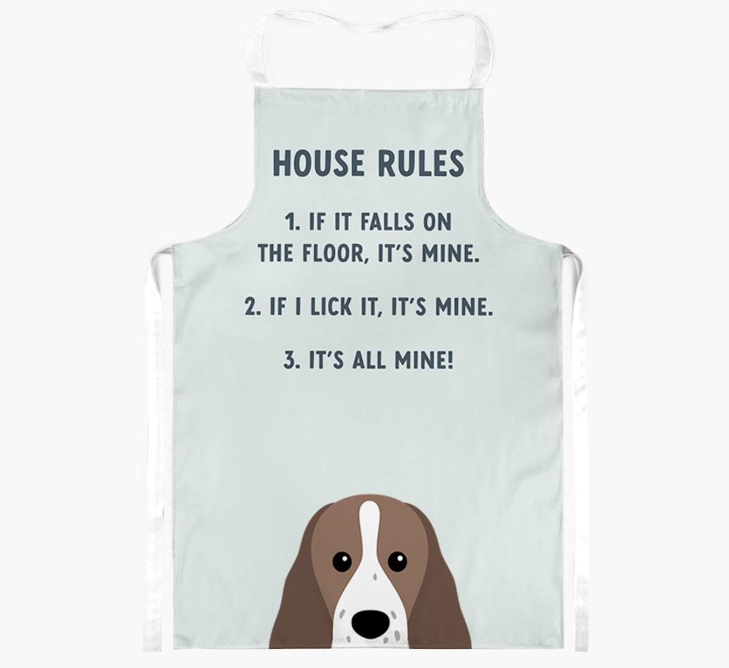 House Rules: Personalized {breedFullName} Apron
