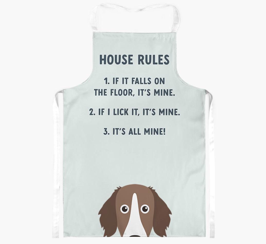 House Rules: Personalized {breedFullName} Apron