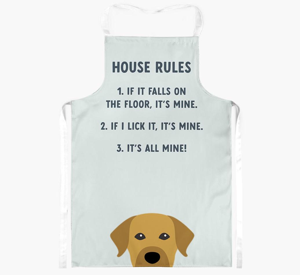 House Rules: Personalized {breedFullName} Apron