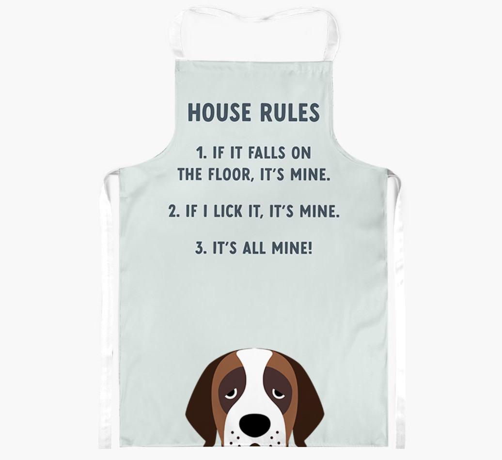 House Rules: Personalized {breedFullName} Apron