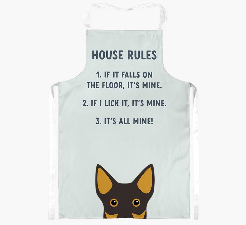 House Rules: Personalized {breedFullName} Apron
