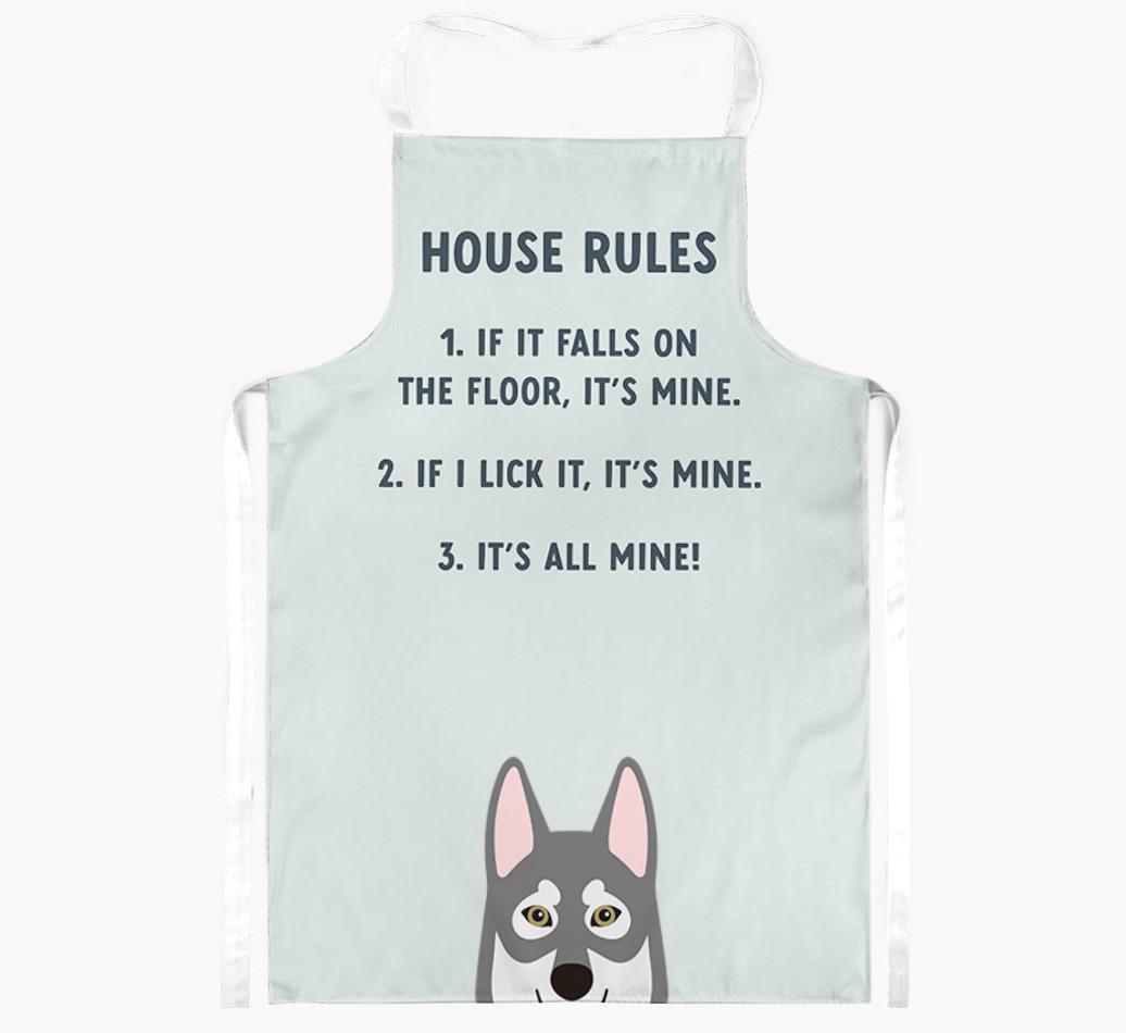 House Rules: Personalized {breedFullName} Apron
