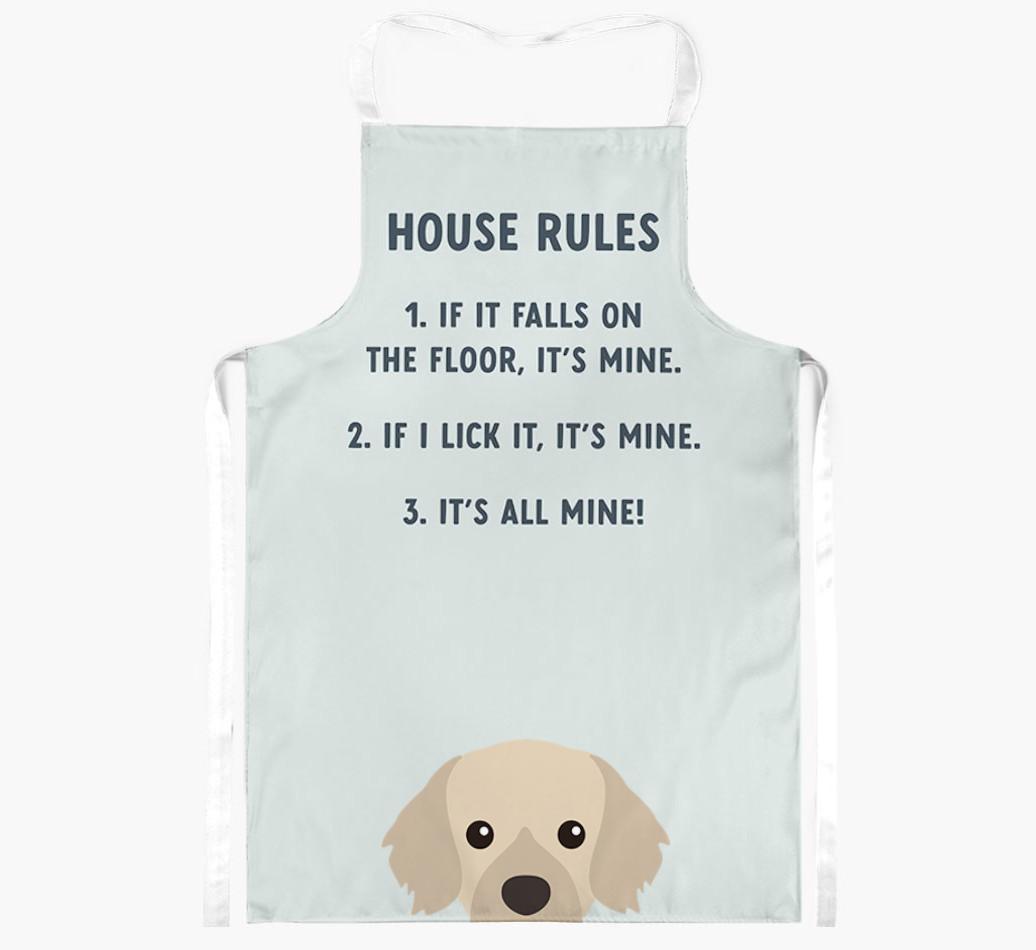 House Rules: Personalized {breedFullName} Apron