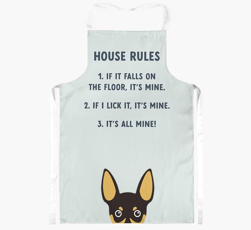 House Rules: Personalized {breedFullName} Apron