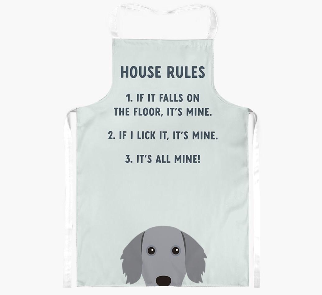 House Rules: Personalized {breedFullName} Apron