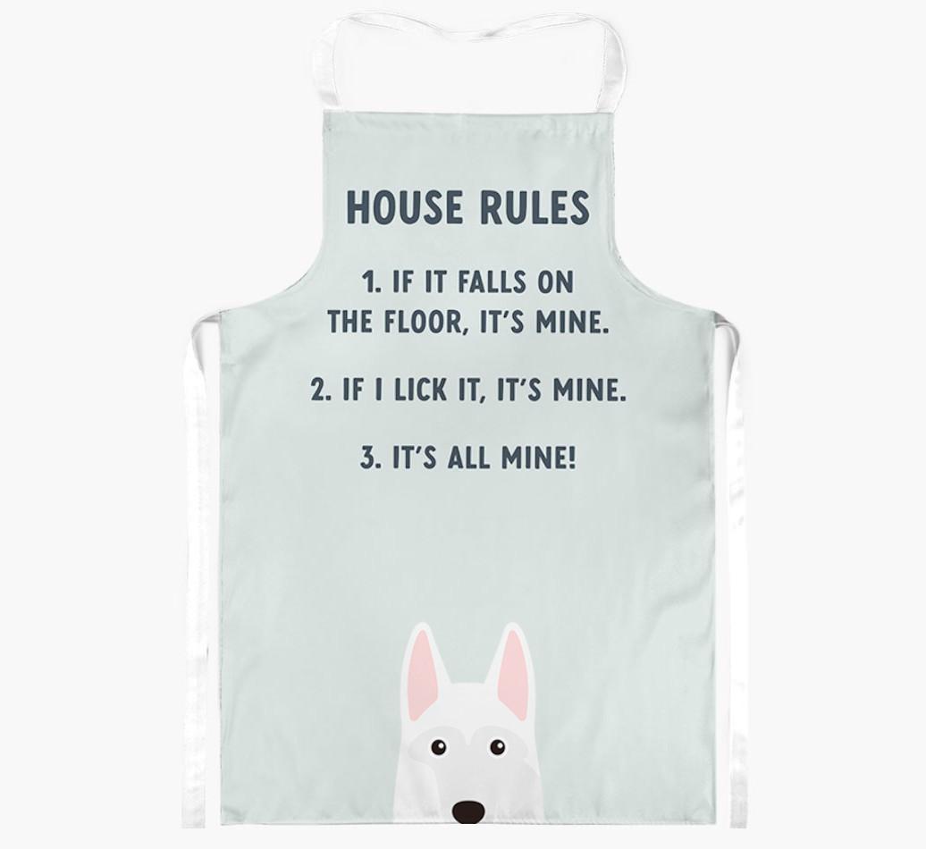House Rules: Personalized {breedFullName} Apron