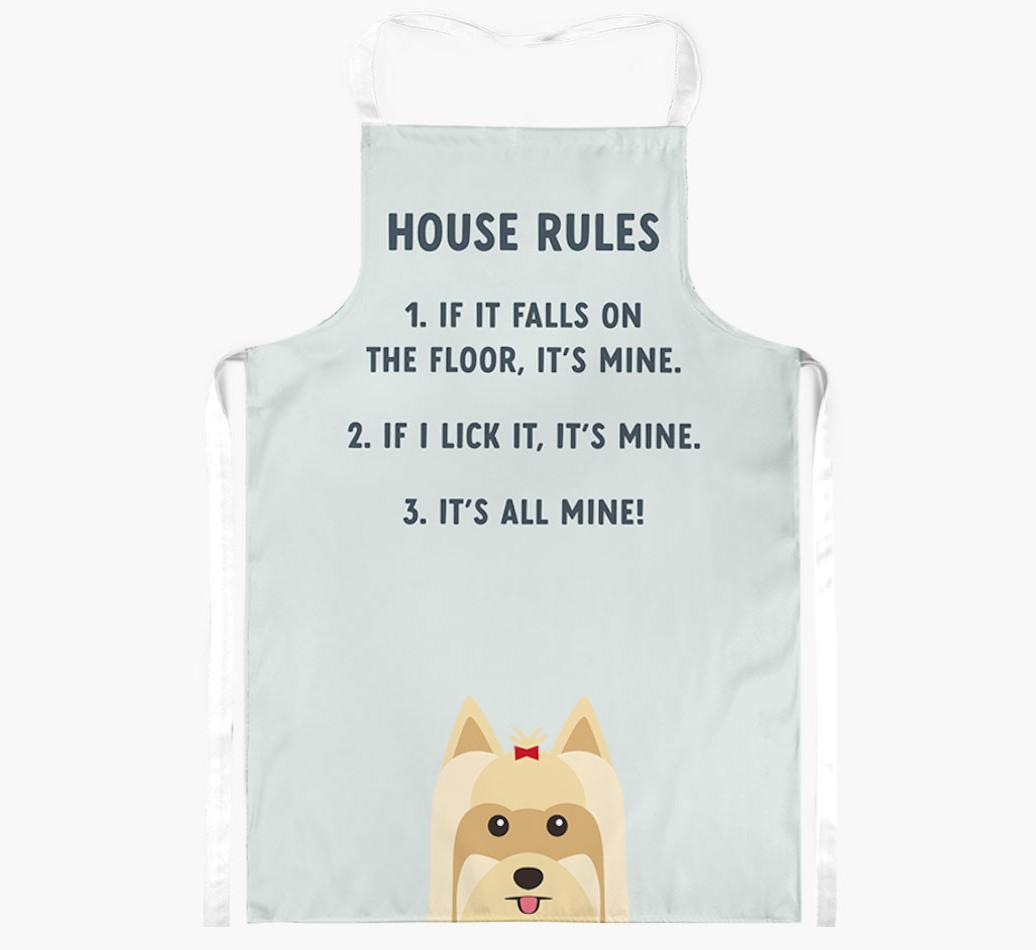 House Rules: Personalized {breedFullName} Apron