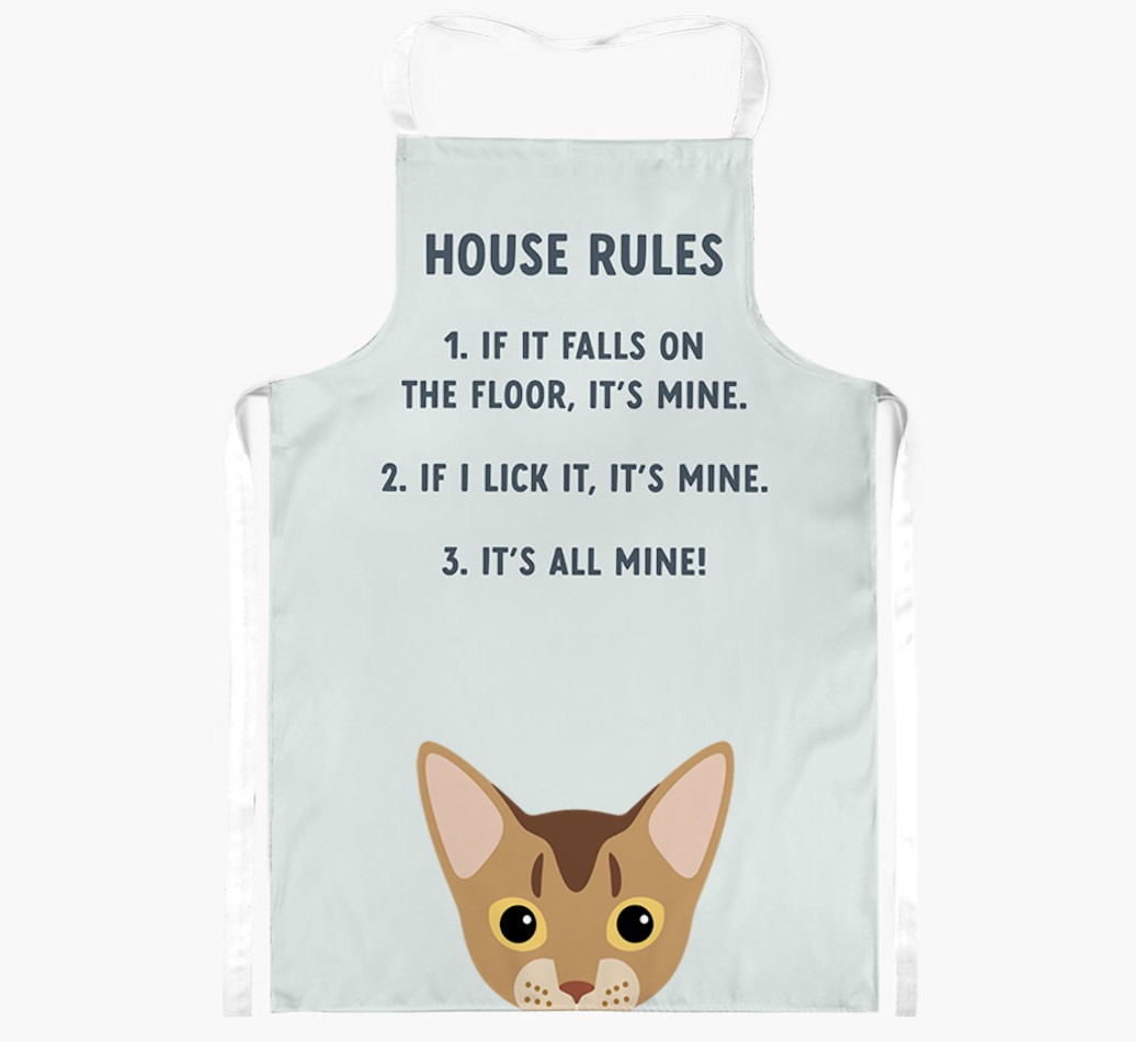 House Rules: Personalised {breedShortName} Apron