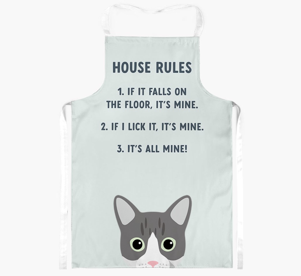 House Rules: Personalised {breedShortName} Apron