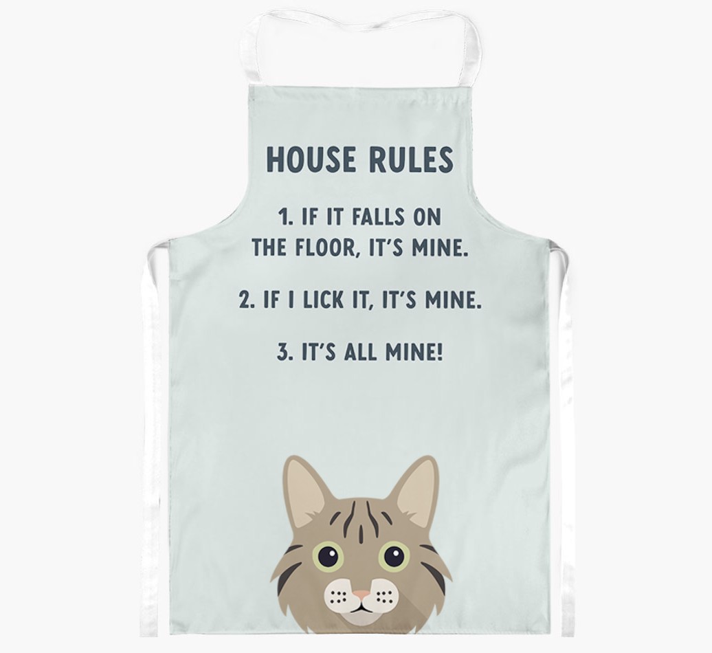 House Rules: Personalised {breedShortName} Apron