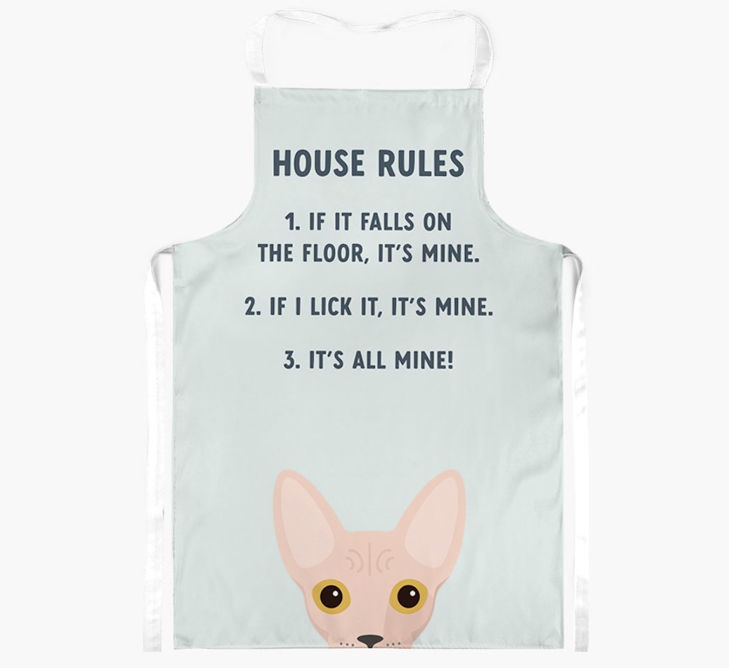 House Rules: Personalised {breedShortName} Apron
