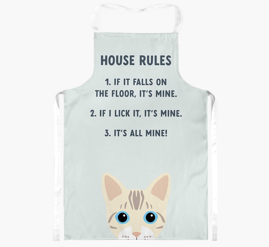 House Rules: Personalised {breedShortName} Apron
