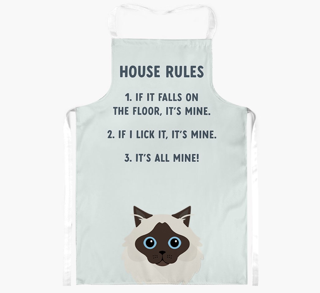 House Rules: Personalised {breedShortName} Apron