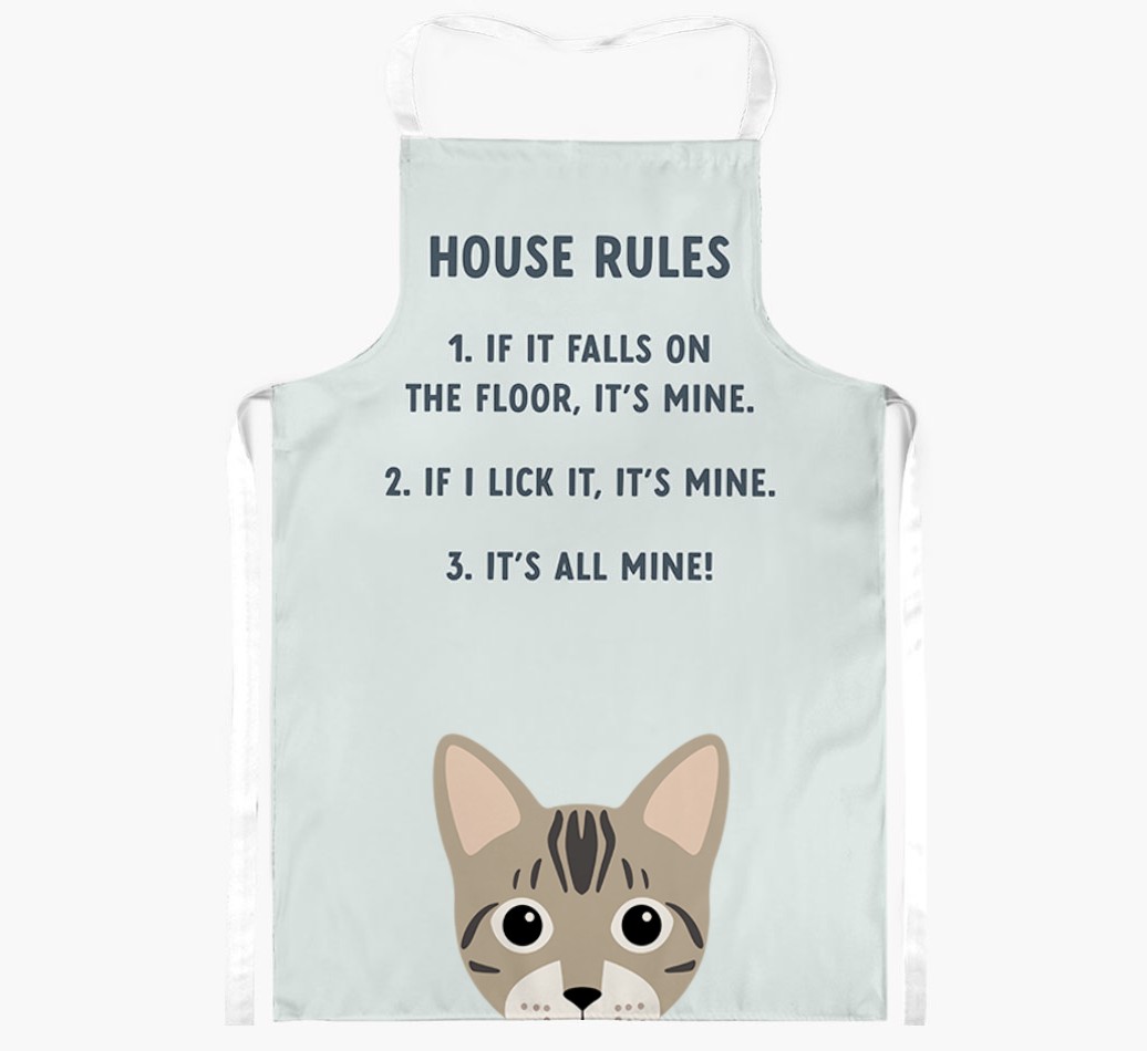 House Rules: Personalised {breedShortName} Apron