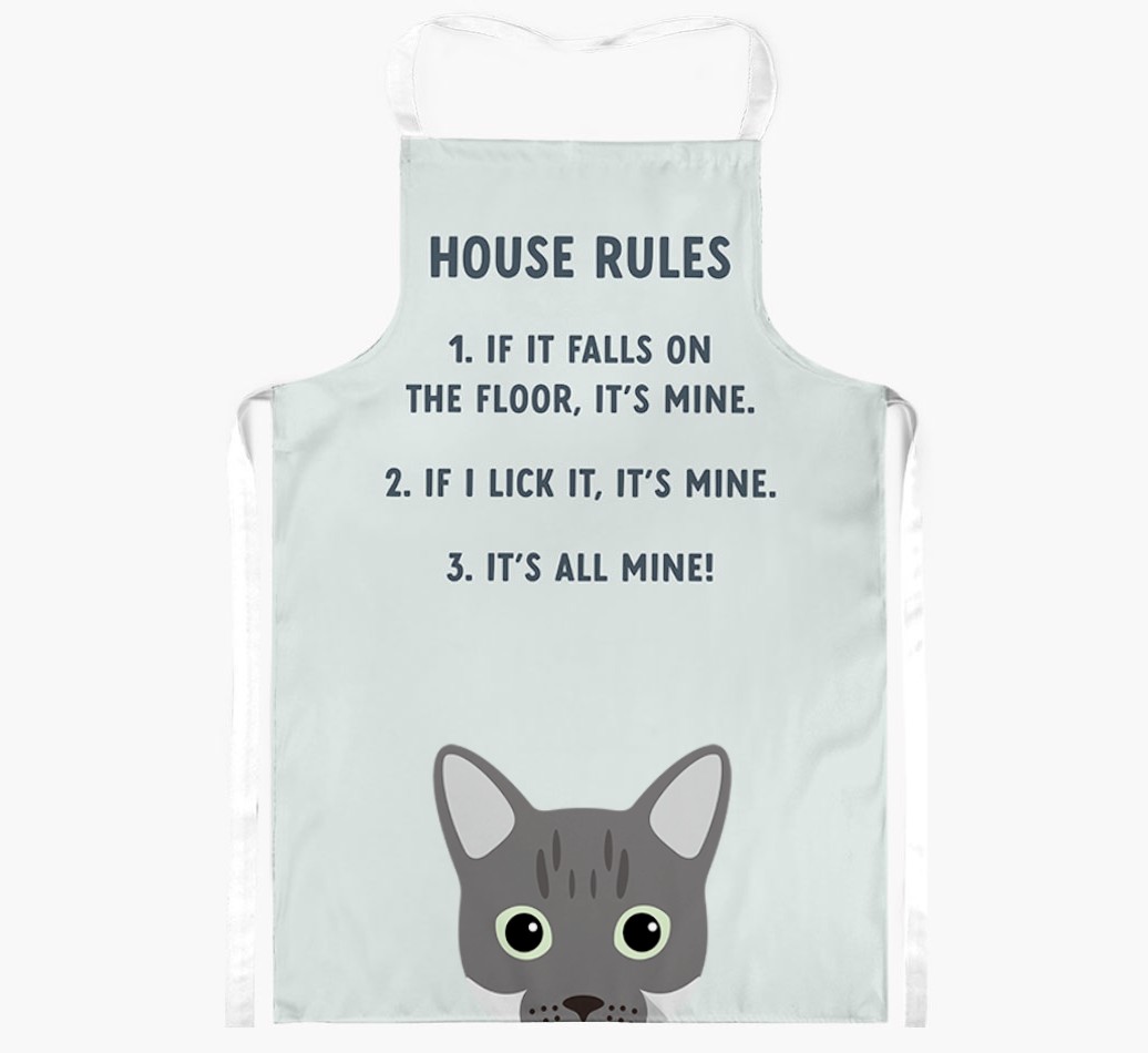 House Rules: Personalised {breedShortName} Apron