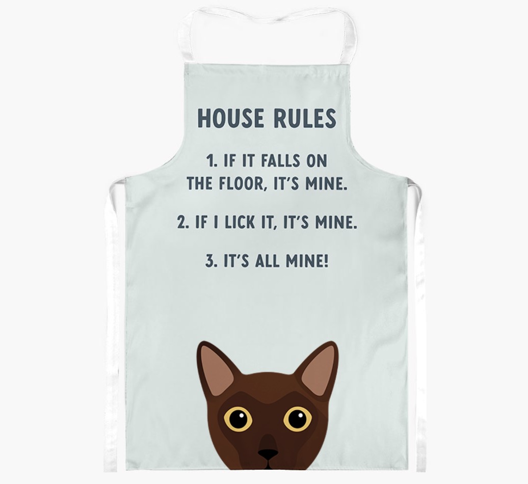 House Rules: Personalised {breedShortName} Apron