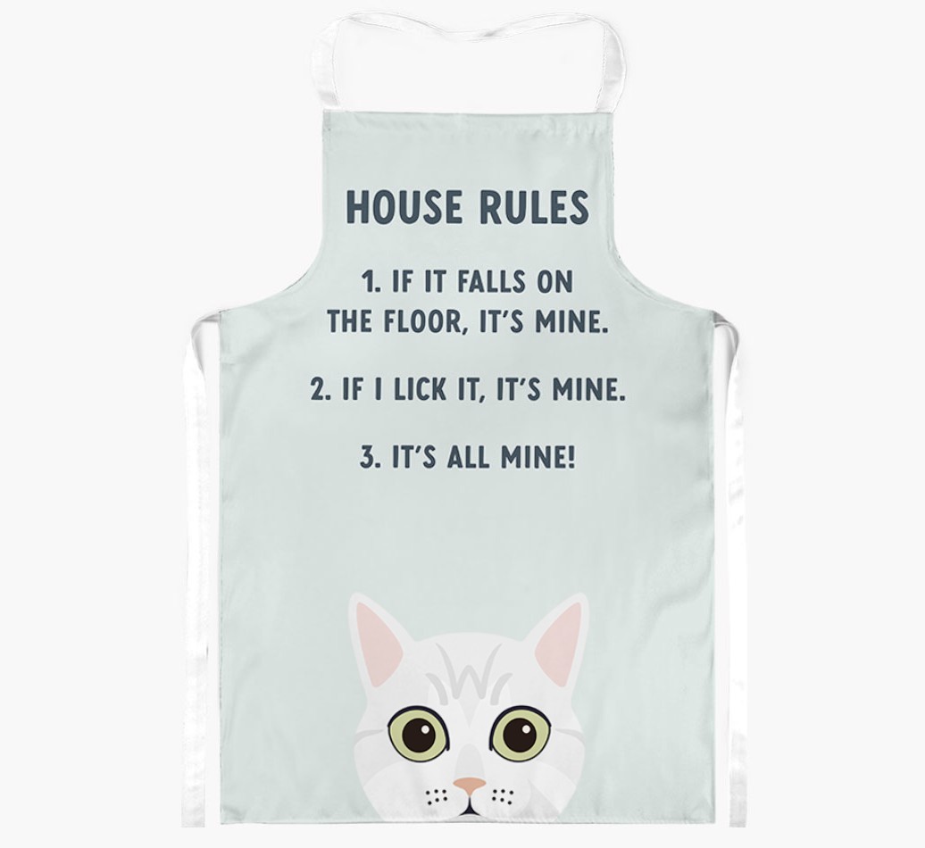 House Rules: Personalised {breedShortName} Apron