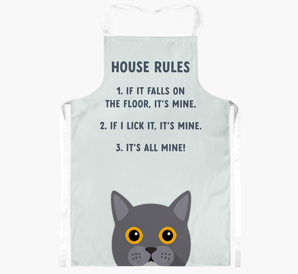 House Rules: Personalised {breedShortName} Apron