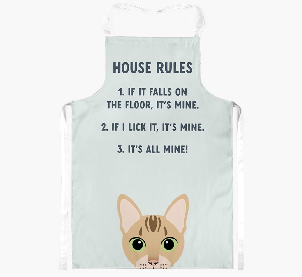 House Rules: Personalised {breedShortName} Apron