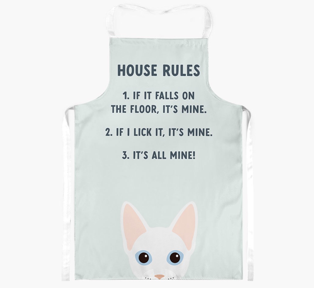 House Rules: Personalised {breedShortName} Apron