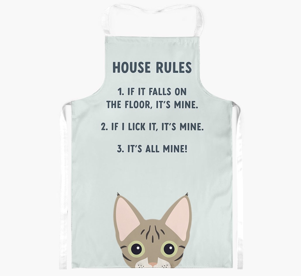 House Rules: Personalised {breedShortName} Apron